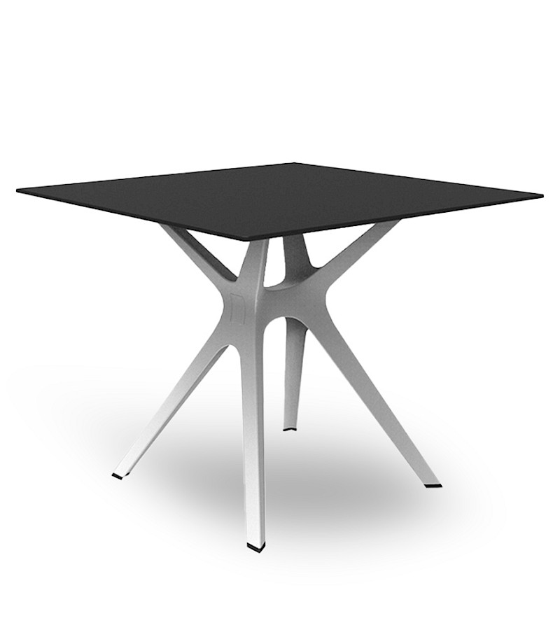 03065 mesa compacto fenolico 70x70 negra pie vela  s  blanco 1