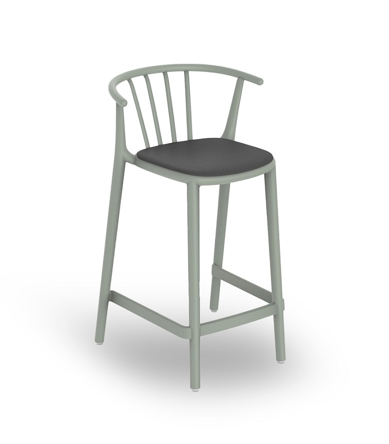 taburete medio woody tapizado gris verdoso web 1