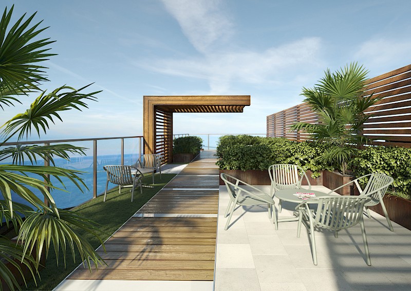 render bini lounge silla y mesa 1