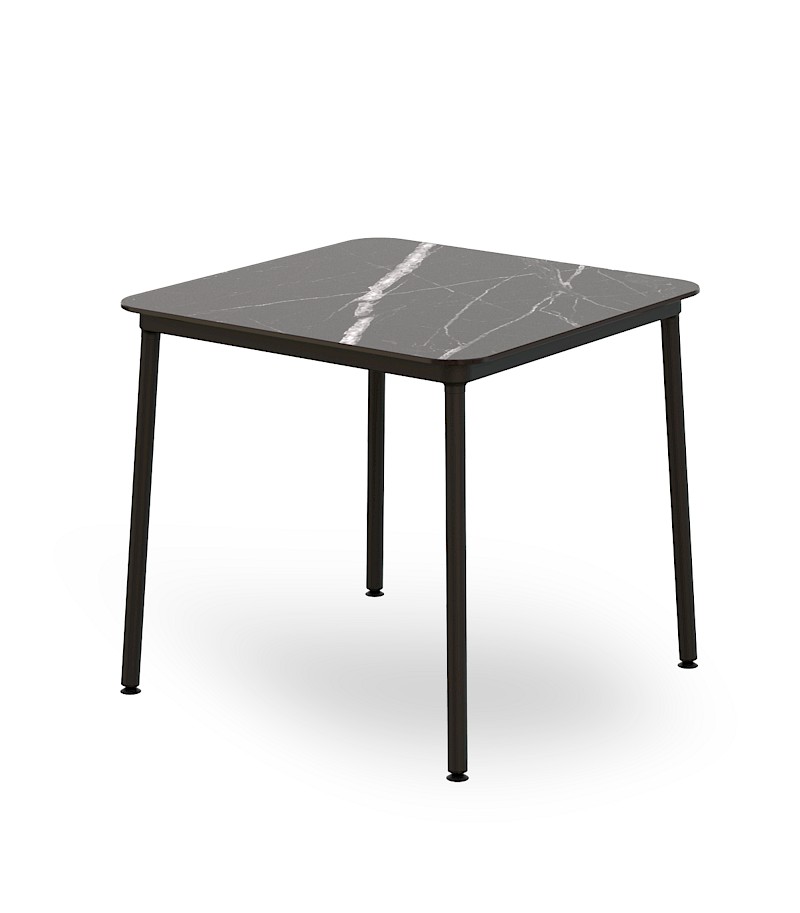 06332 mesa hub negra 80x80 hpl marmol negro 1