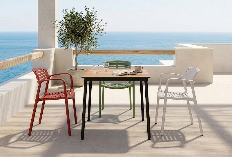 toledo aire silla greda olivo nacar  hub mesa