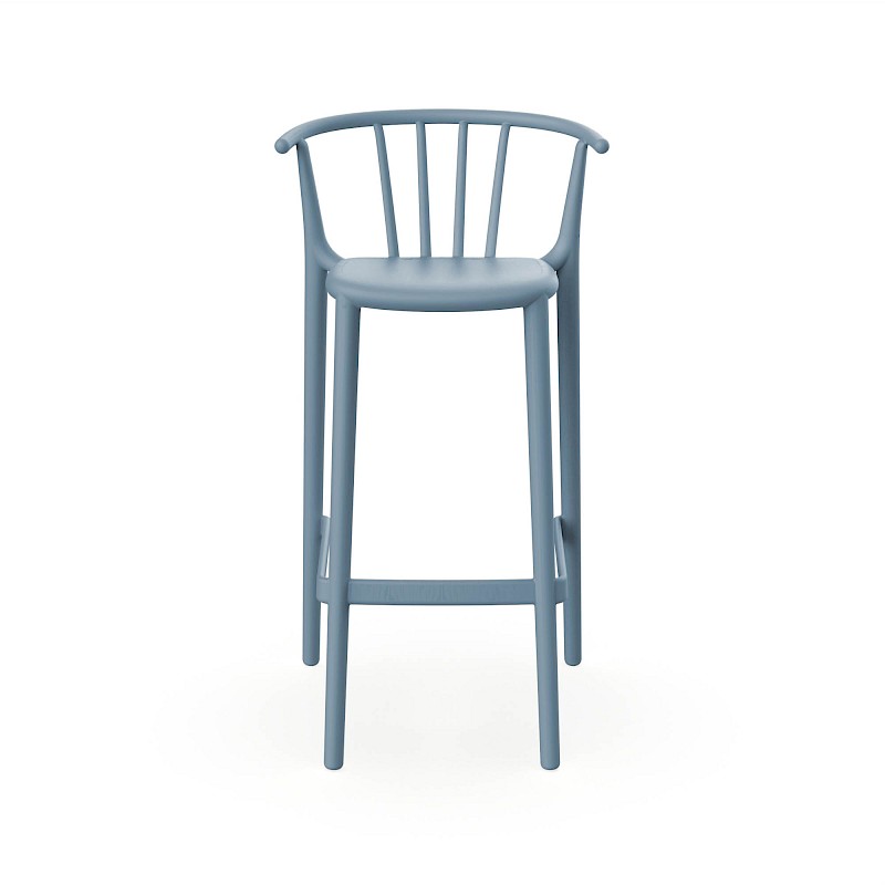 05447 woody taburete alto azulretro