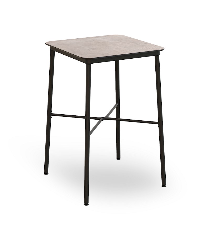 06362 mesa hub alta negra 70x70 hpl cemento