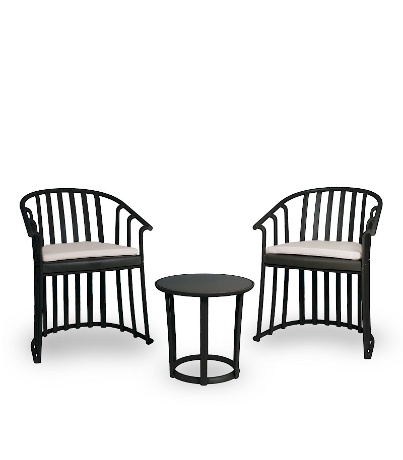 04923 set raff negro cojines asgard walnut