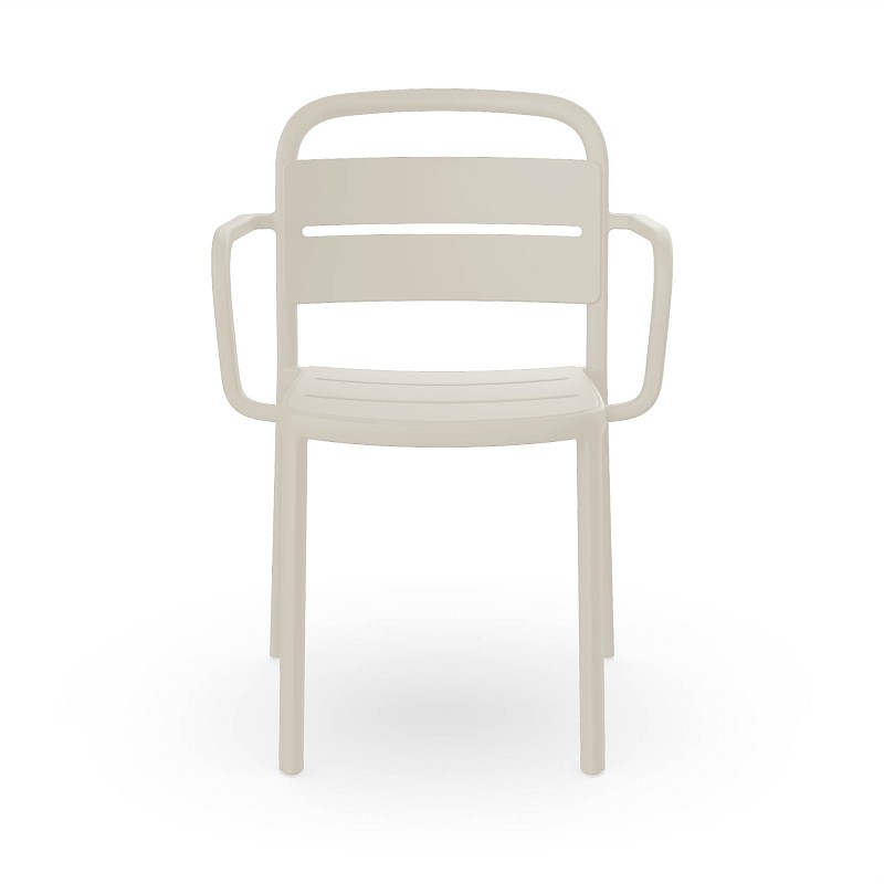 05349 silla con brazos como marfil