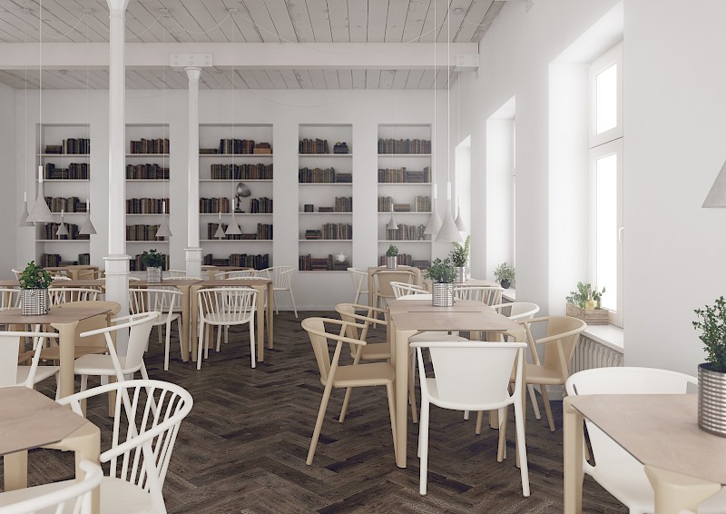 corner 4 patas hpl roble natural